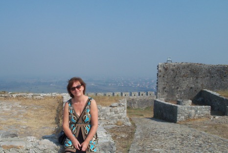 Me at Rozafa Castle